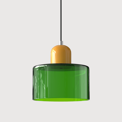Lámpara colgante de vidrio elegante