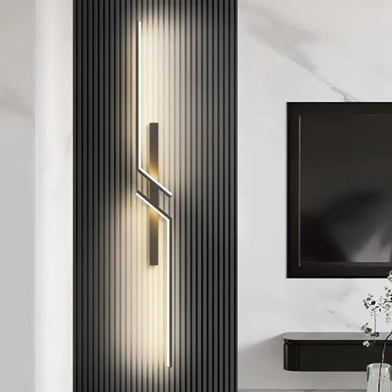 Design LED Streifen Wandleuchte – Für Schlafzimmer, Wohnzimmer & Büro-Aster Selection