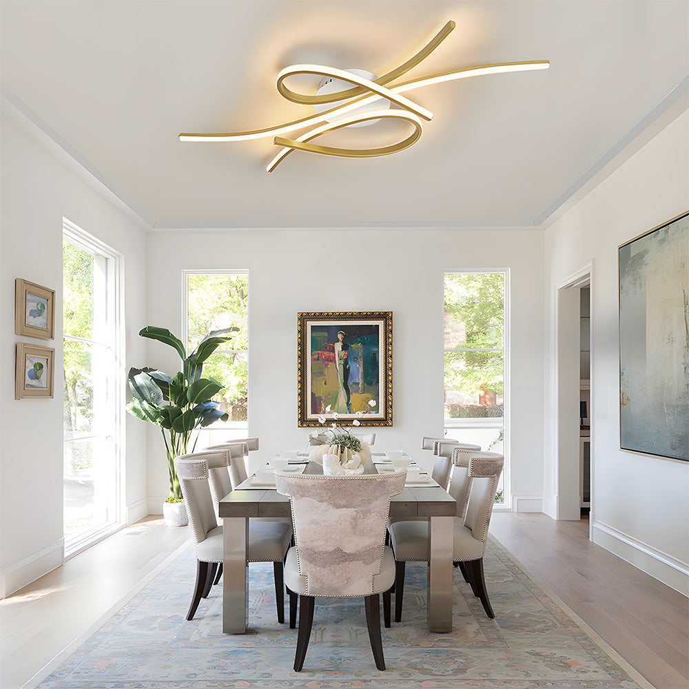 Luz de Techo LED con Notas Musicales