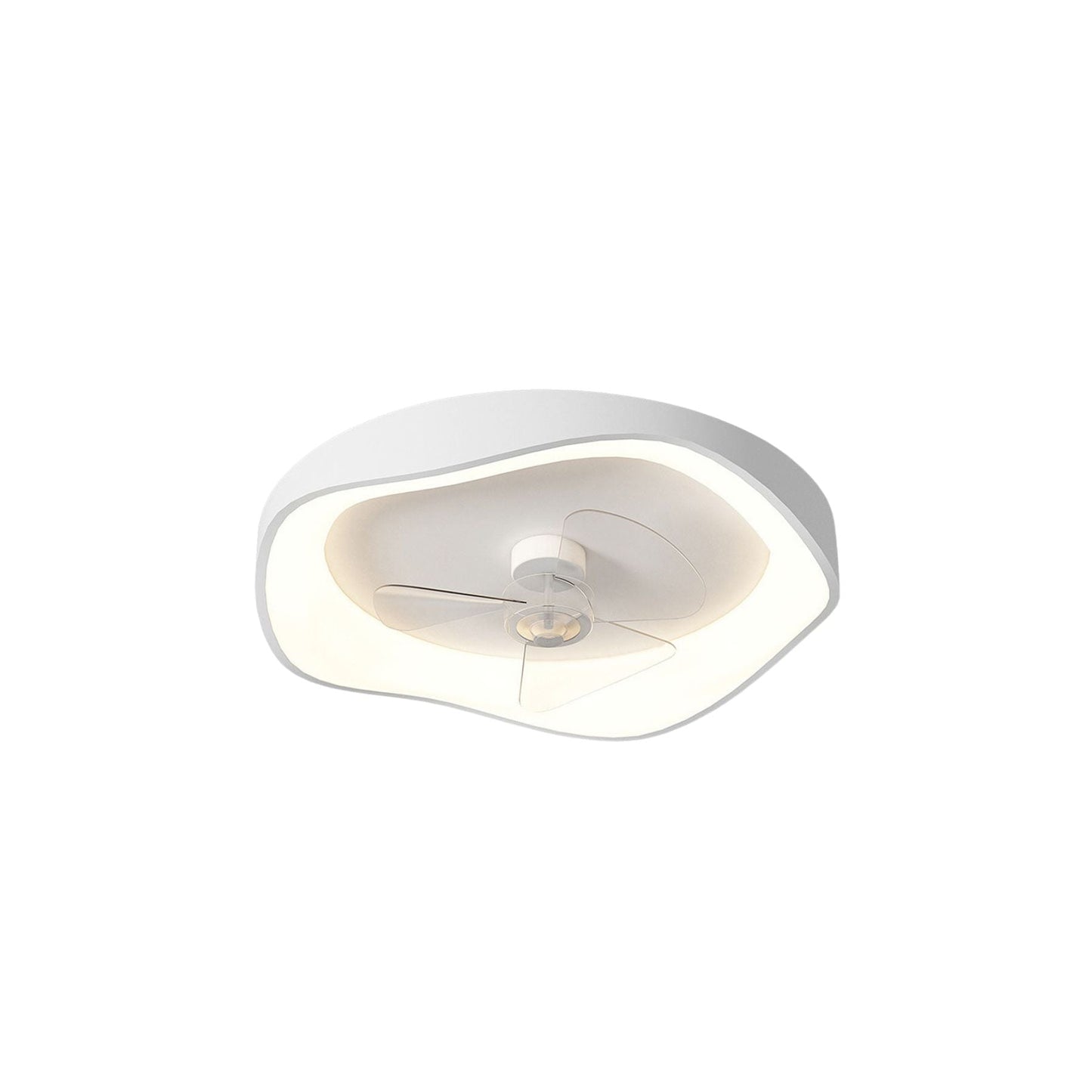 Luz de ventilador de techo LED moderna