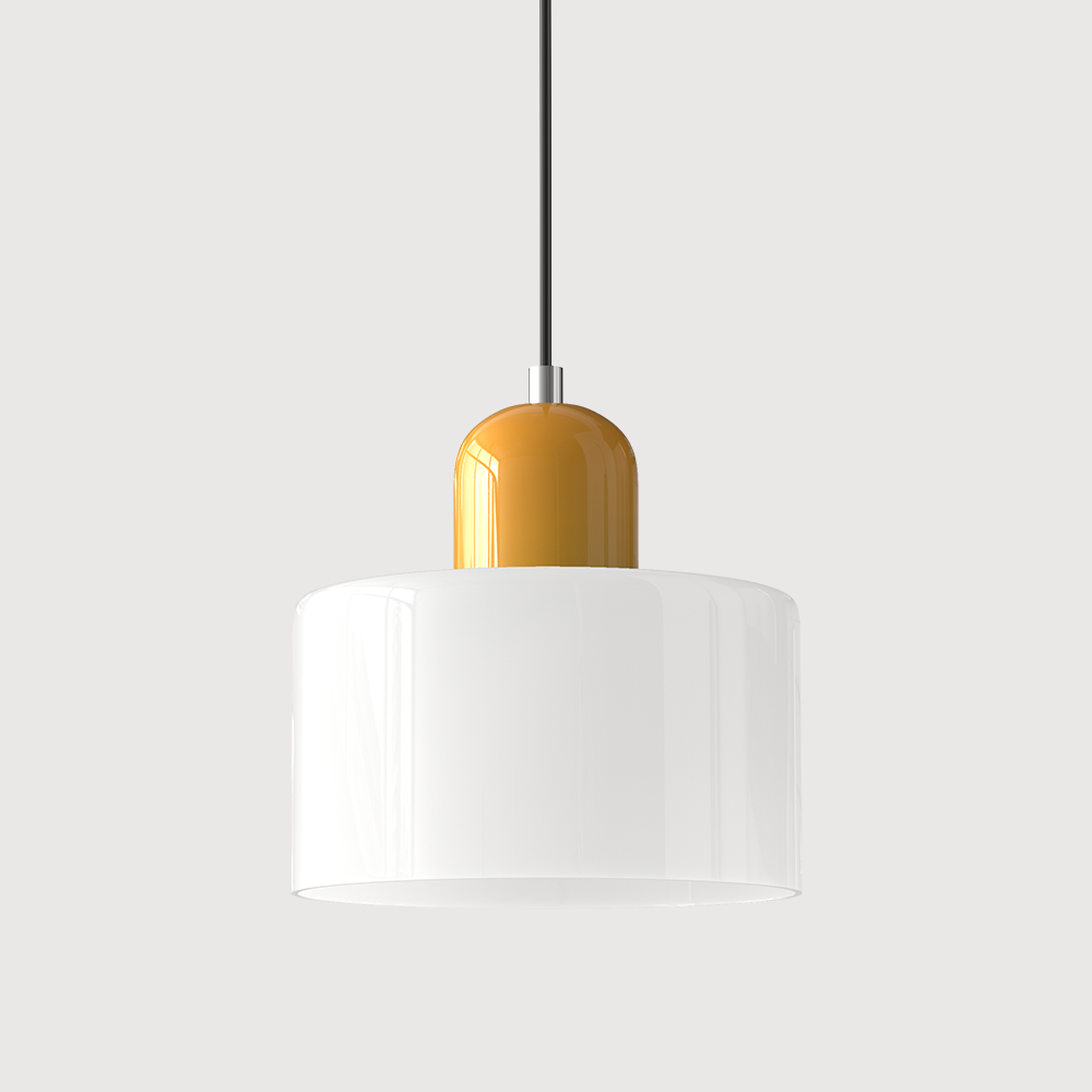 Lámpara colgante de vidrio elegante