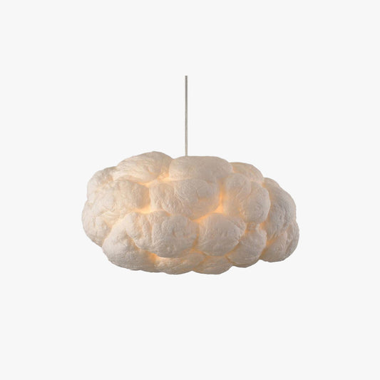 Lámpara colgante LED con forma de nube