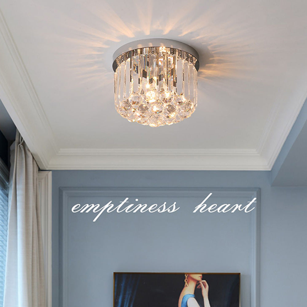 Luz de Cristal Moderna y Lujosa