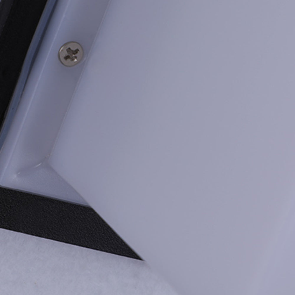 Luz de pared exterior LED geométrica