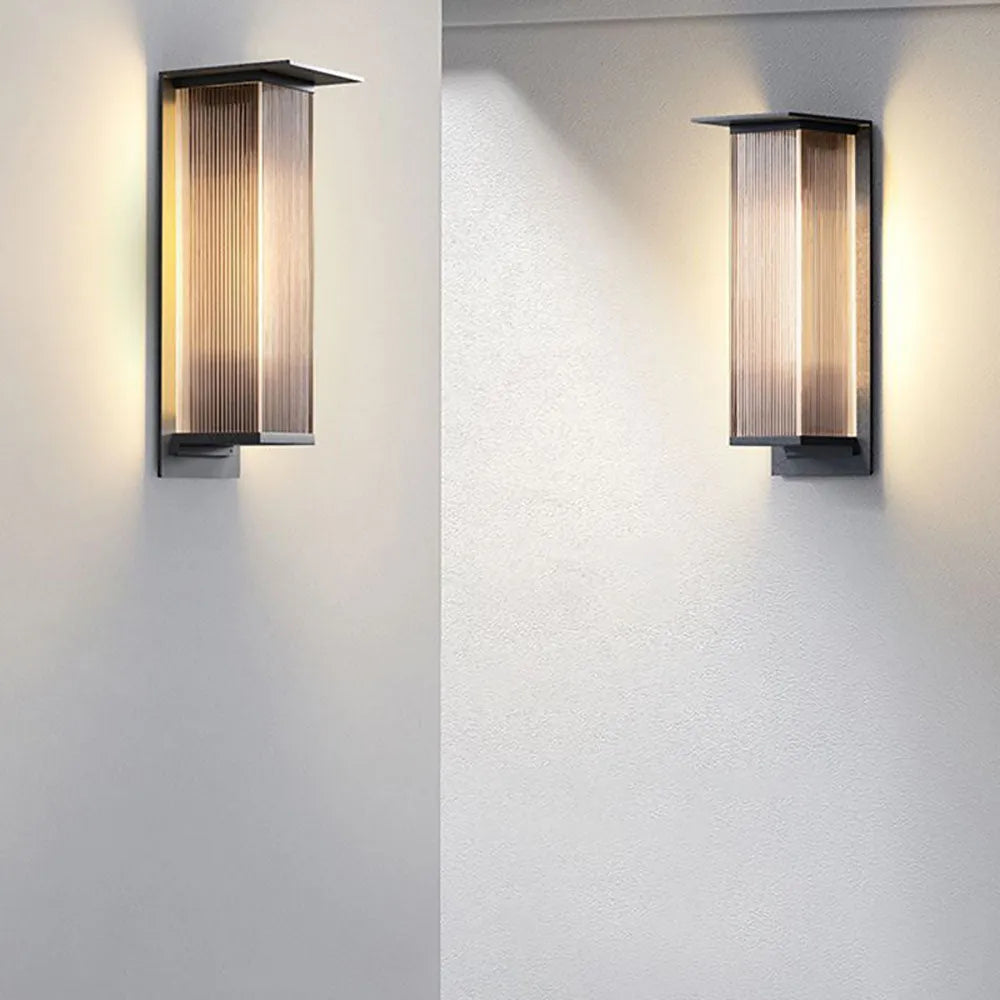 Luz de pared lineal arquitectónica para exteriores