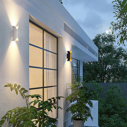 Lámpara de pared LED impermeable para exteriores