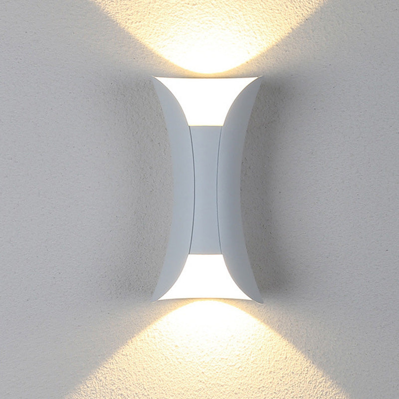 Lámpara de pared LED impermeable para exteriores