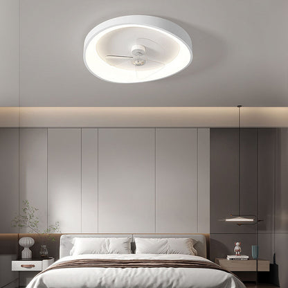 Luz de ventilador de techo LED moderna