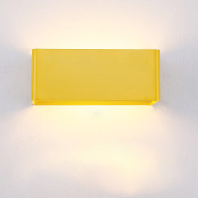Luz de pared en forma de cubo