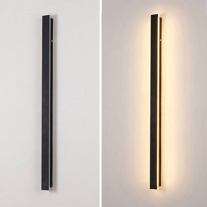 Luz de pared exterior LED negra IP65