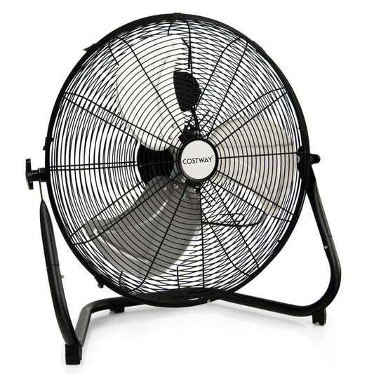 Ventilador industrial de piso de alta velocidad de 20 pulgadas