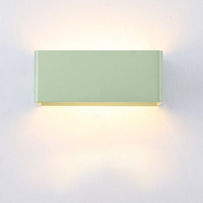 Luz de pared en forma de cubo