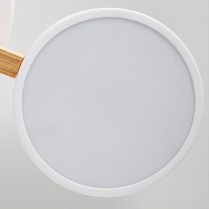 Lámpara de dormitorio moderna empotrada