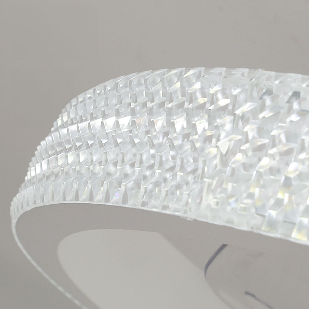 Ventilador de techo inteligente con luz LED y control remoto