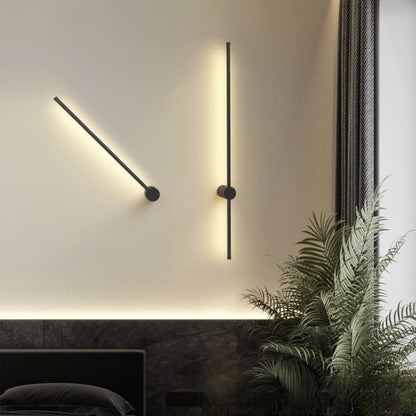 Diseño moderno de luz de pared lineal