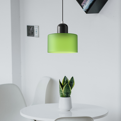 Lámpara colgante de vidrio elegante