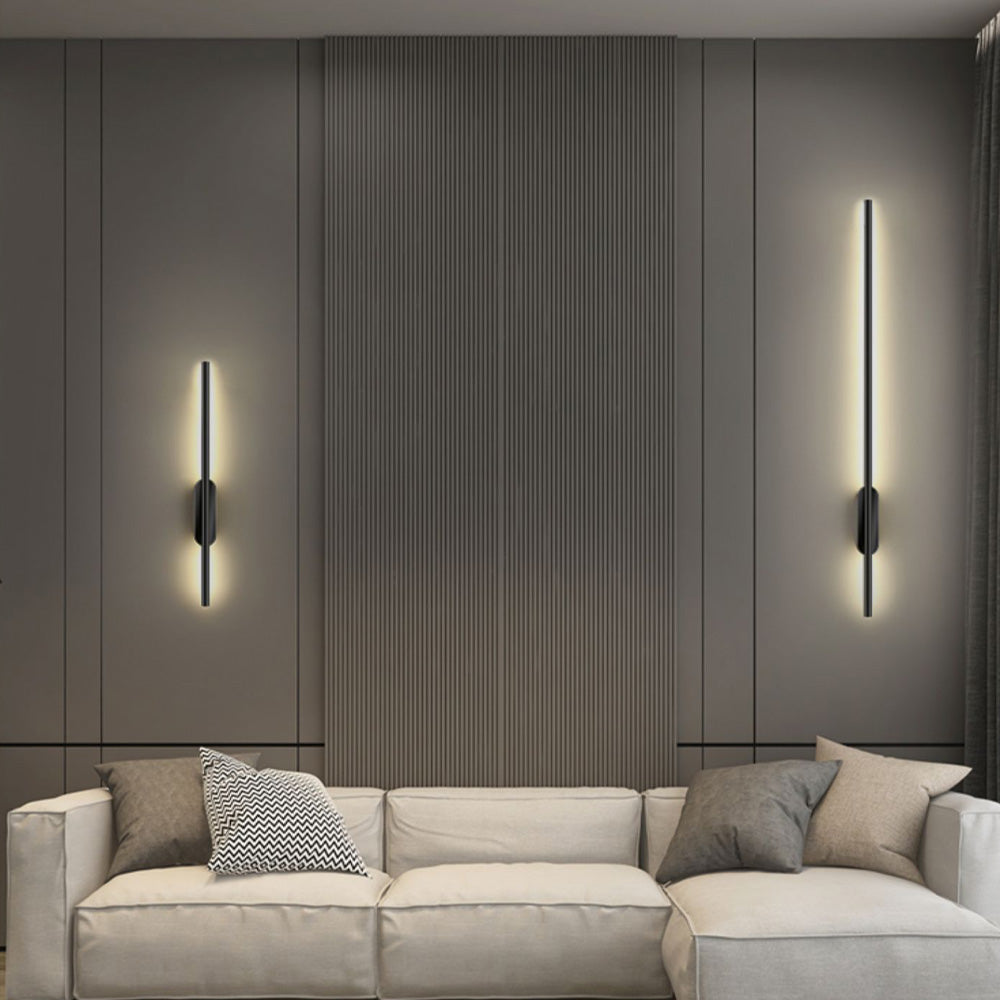 Luz de pared decorativa larga con diodos emisores de luz