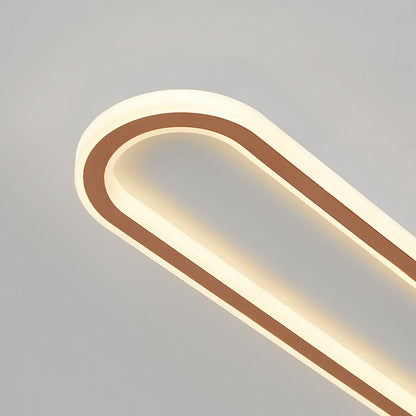 Lámpara de techo moderna con luz LED