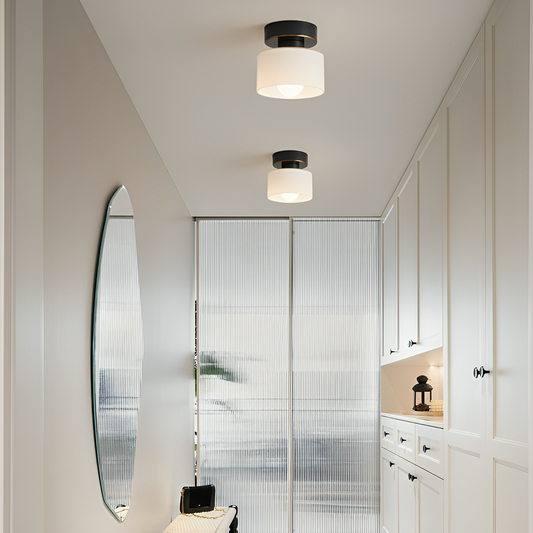Foco de techo moderno diseño Bauhaus