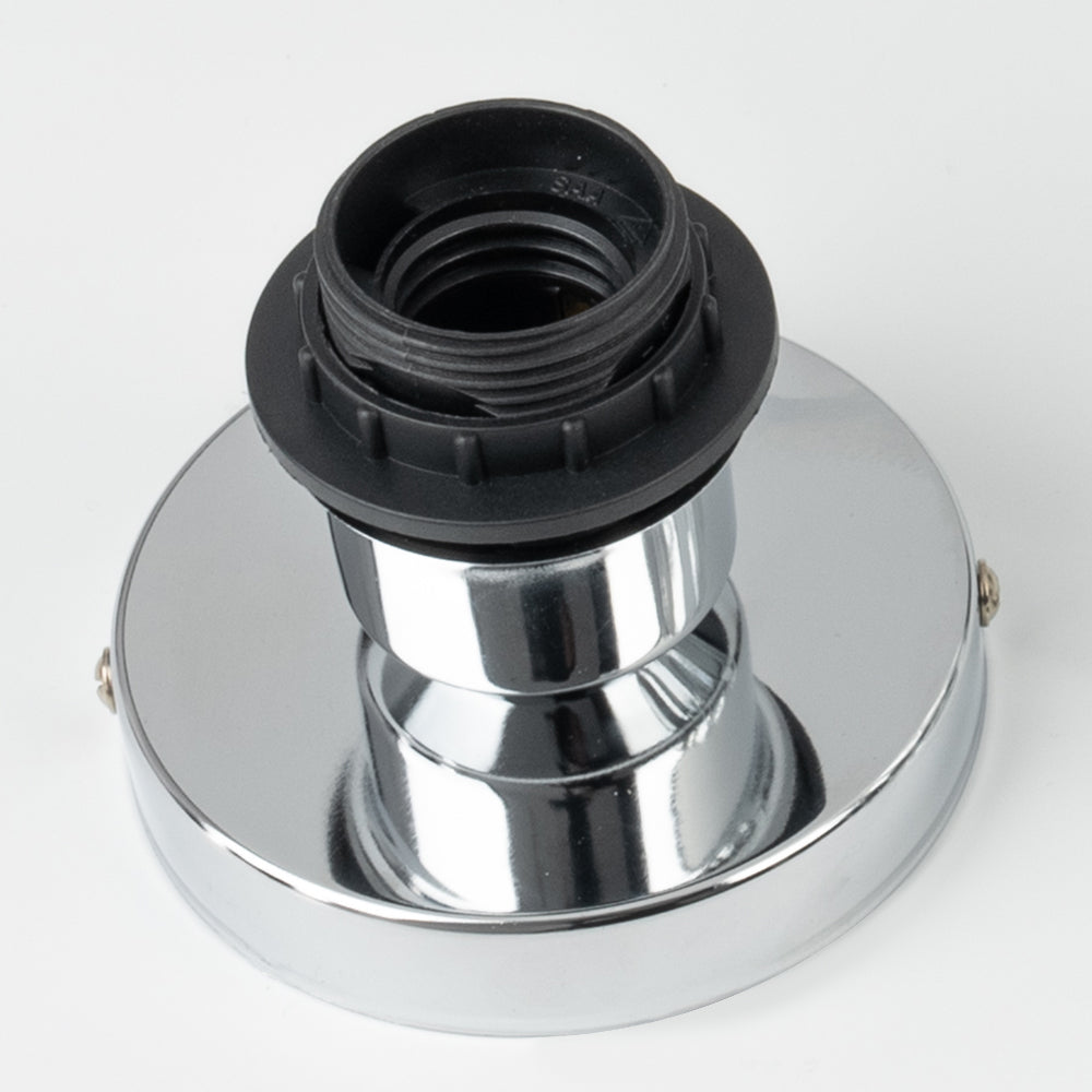 Lámpara de techo negra y elegante para pasillo