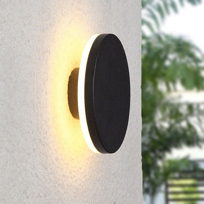 Luz de pared exterior LED geométrica moderna