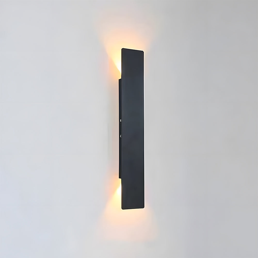 Lámpara de pared exterior moderna con luz LED