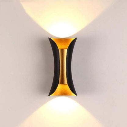 Lámpara de pared LED impermeable para exteriores