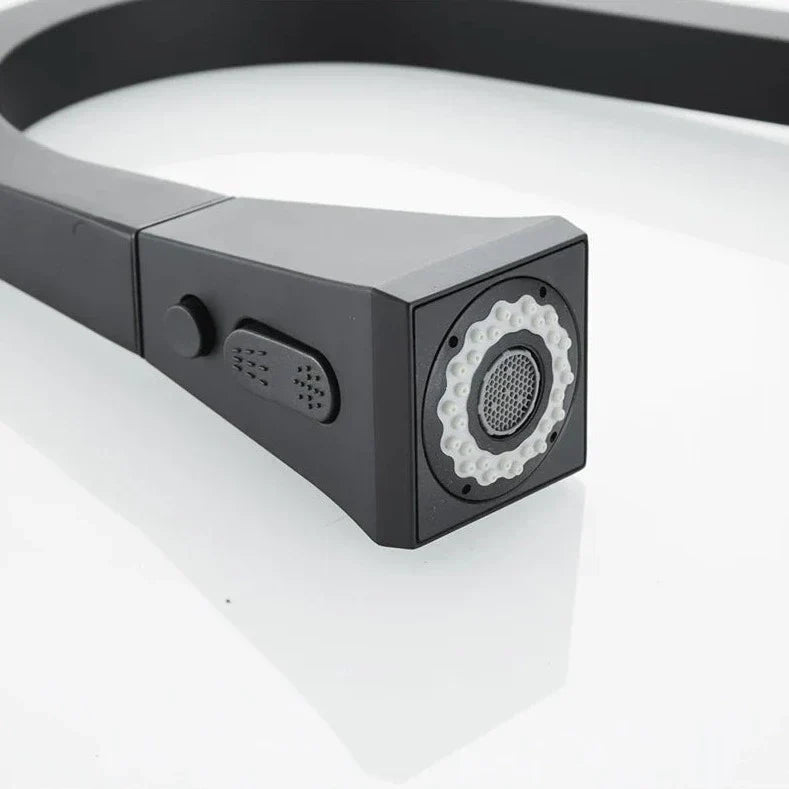 Grifo de cocina moderno retráctil