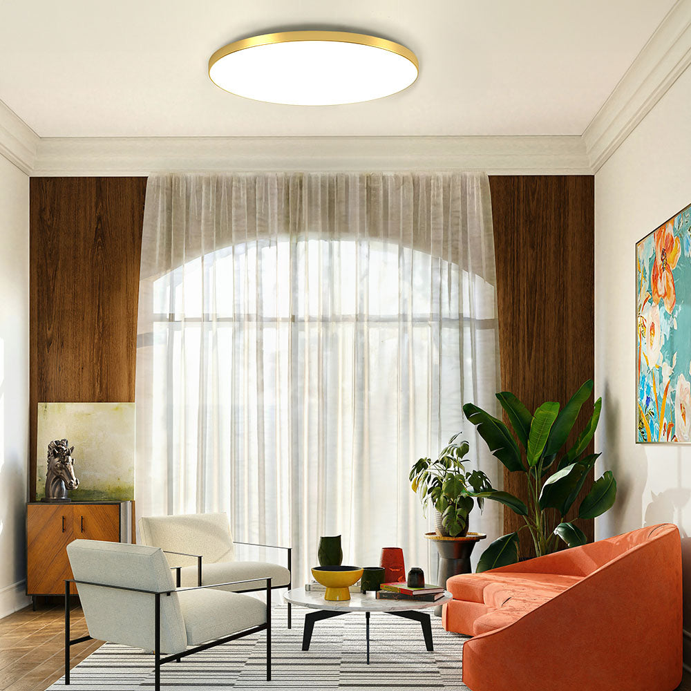 Lámpara de techo moderna con luz LED