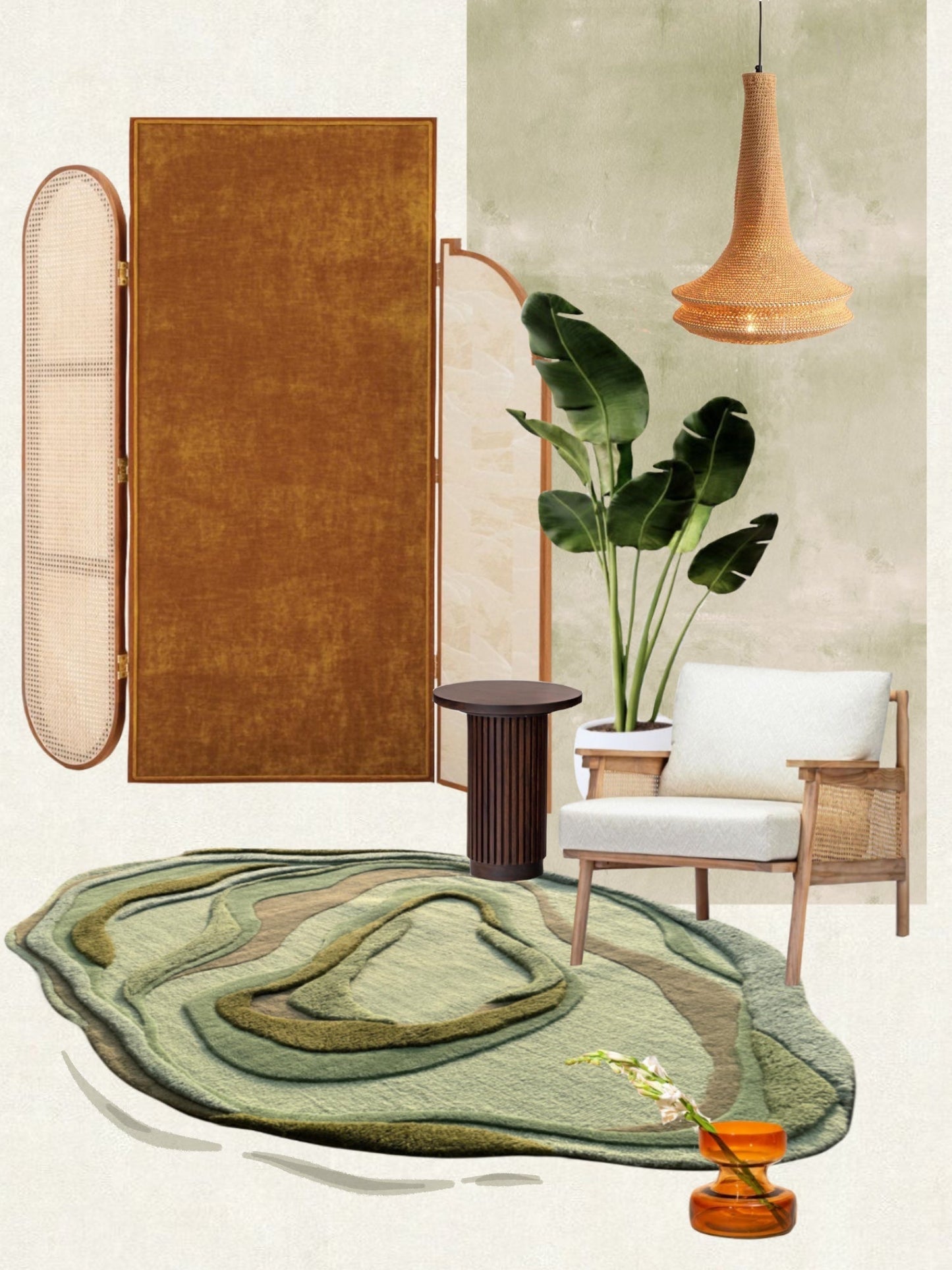 High-quality wool rug