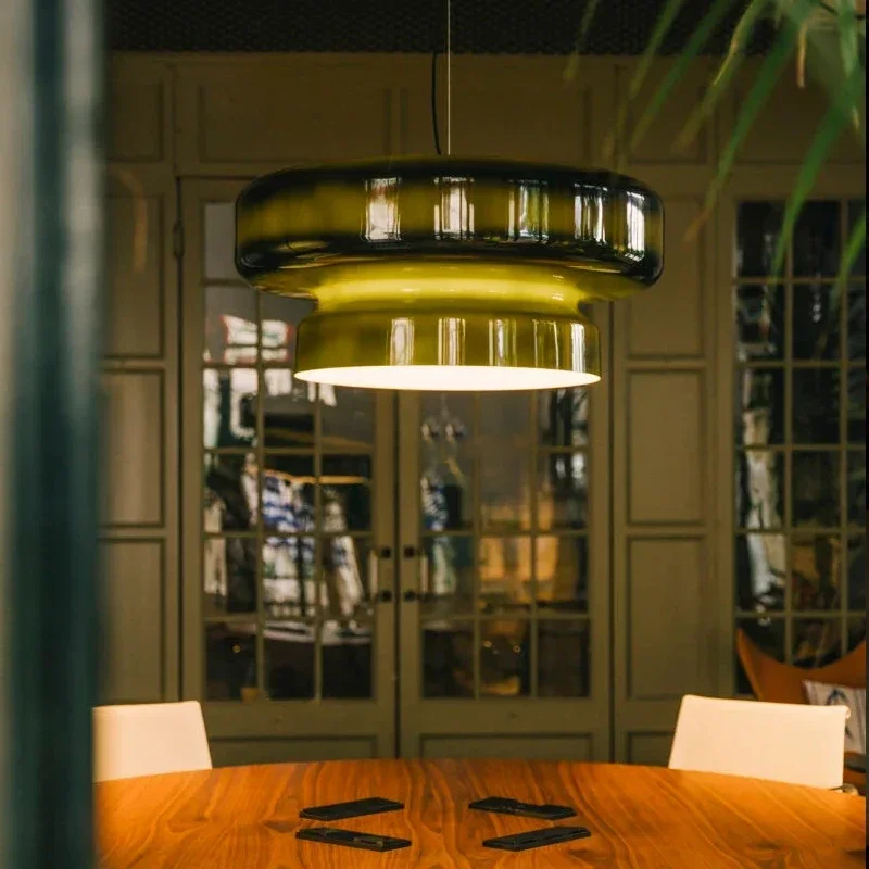Lámpara colgante de vidrio de diseño