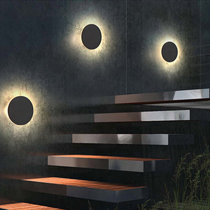 Luz de pared exterior LED geométrica moderna