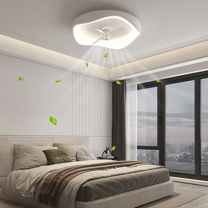 Luz de ventilador de techo LED moderna