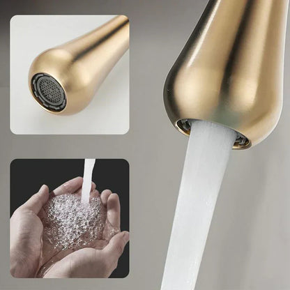 Grifo elegante para lavabo – Diseño moderno y artesanía de alta calidad
