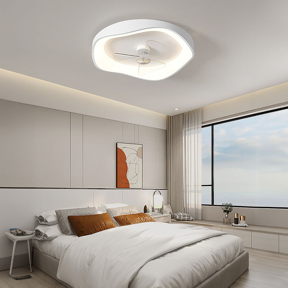 Luz de ventilador de techo LED moderna