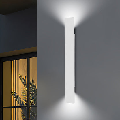 Lámpara de pared exterior moderna con luz LED