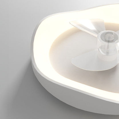 Luz de ventilador de techo LED moderna