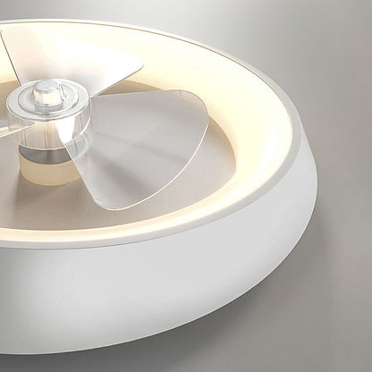Luz de ventilador de techo LED moderna