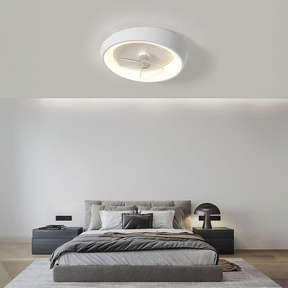 Luz de ventilador de techo LED moderna