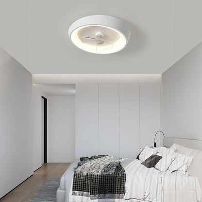 Luz de ventilador de techo LED moderna