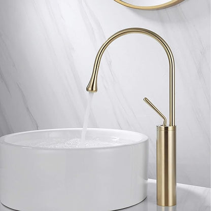 Grifo elegante para lavabo – Diseño moderno y artesanía de alta calidad