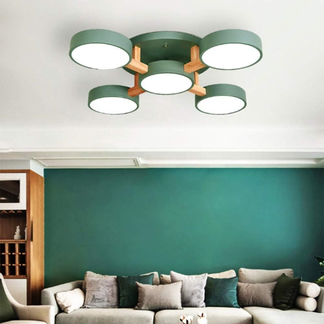 Lámpara de dormitorio moderna empotrada