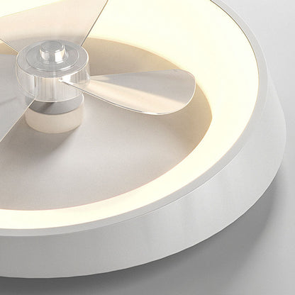 Luz de ventilador de techo LED moderna