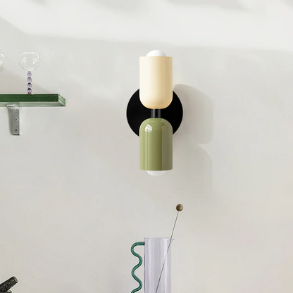 Lámpara de Pared Industrial de Doble Cabeza