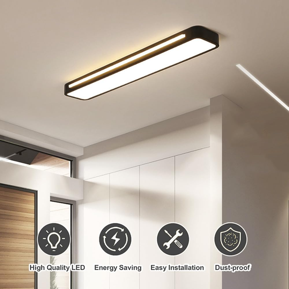 Lámpara de Techo LED Elegante para Interiores Modernos
