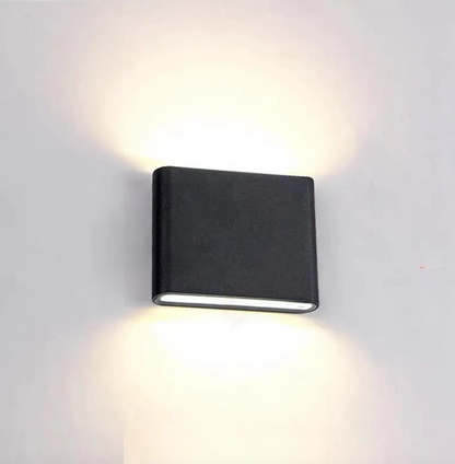 Luz exterior moderna impermeable de arriba hacia abajo