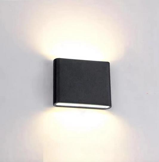 Luz exterior moderna impermeable de arriba hacia abajo