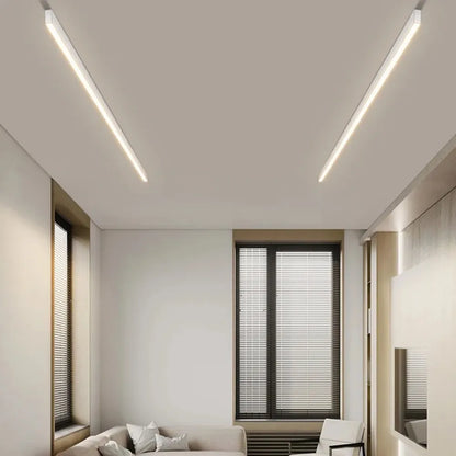 Luz de techo lineal LED minimalista