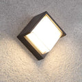 Luz de pared exterior LED geométrica