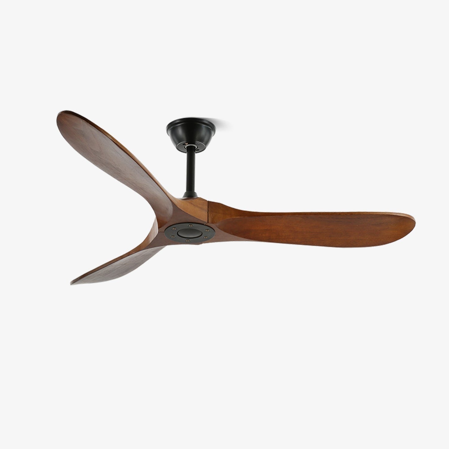 Ventilador de techo moderno de madera